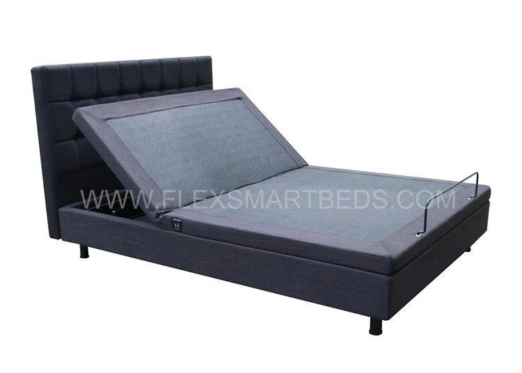 Adjustable Bed with Storage Underneath