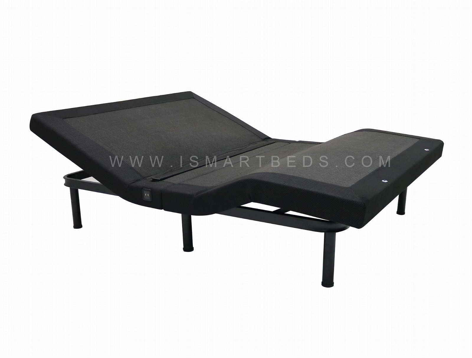 Okin Motors Massage Electric Adjustable Bed with Head Tilt and Lumbar 2