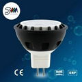 New design!! GU5.3 base Aluminum body MR16 with hole LED Spot Light