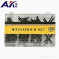 High Quality 125PCS Assorted Drywall Screw Kit Made in China