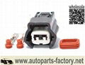 longyue 10pcs fuel injector connectors for Nissan 300zx 240sx 200zx silvia rb25d 1