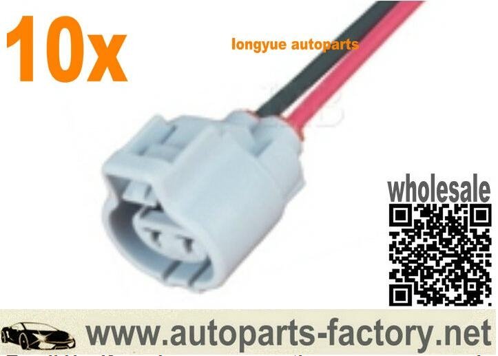 longyue 10pcs Connector harness pigtail fit Fan Radiator Relay 246810-3560 1B843