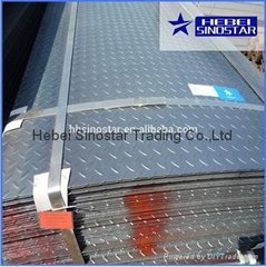 Hot Rolled Steel Chequered Plate 