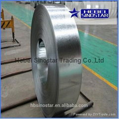 hot dipped galvanized steel strip