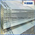 Pre-galvanized Steel Rectangular Pipes