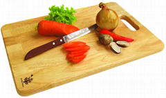 Rect. cutting board with hole handle