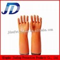 Labour protection glove double dipped