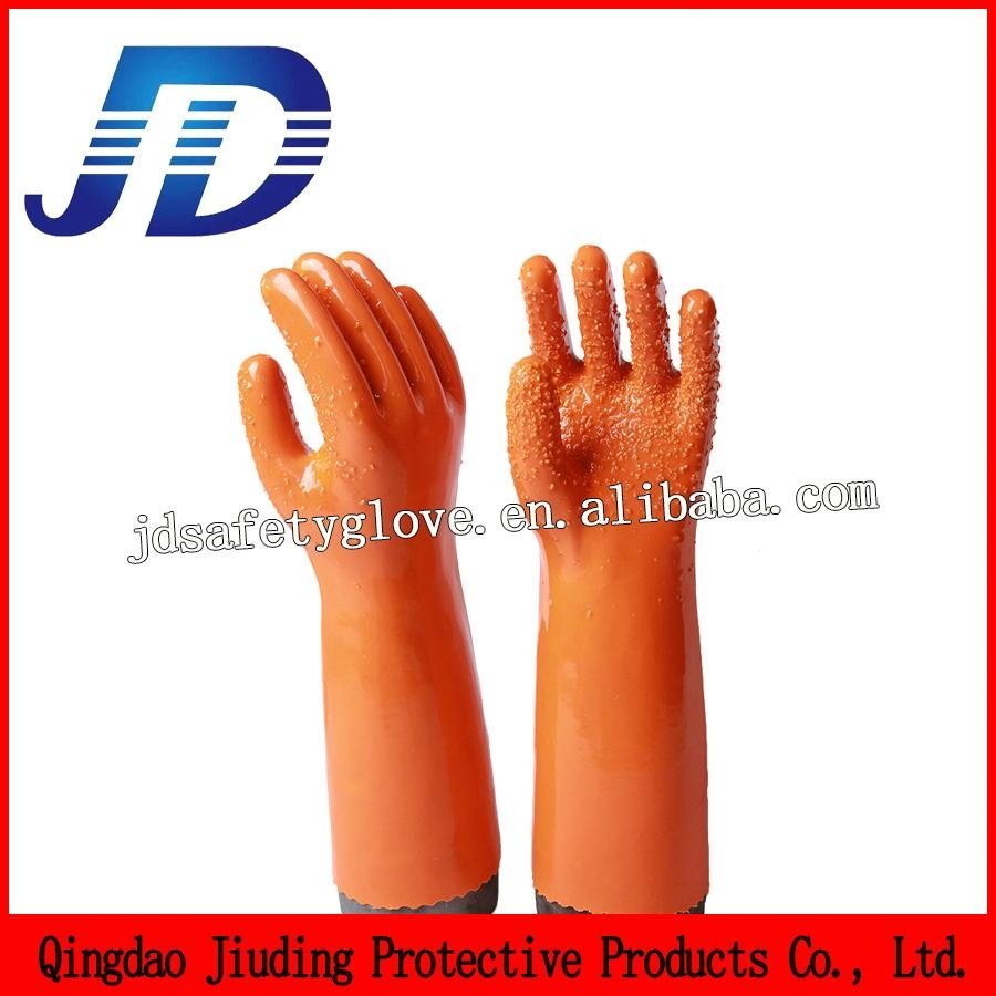 Labour protection glove double dipped nylon gloves 3