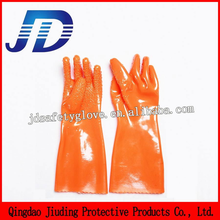 Labour protection glove double dipped nylon gloves 4