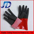 China wholesale security equipment PVC nylon core work gloves 5