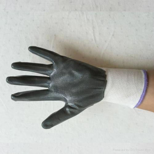 Chinese manufacturers selling nitrile nylon gloves 2