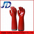 PVC mechanical working gloves nylon