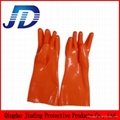 PVC mechanical working gloves nylon gloves 3
