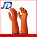 PVC mechanical working gloves nylon gloves 4