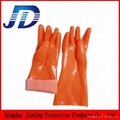 PVC double dip heavy industrial safety working gloves 2