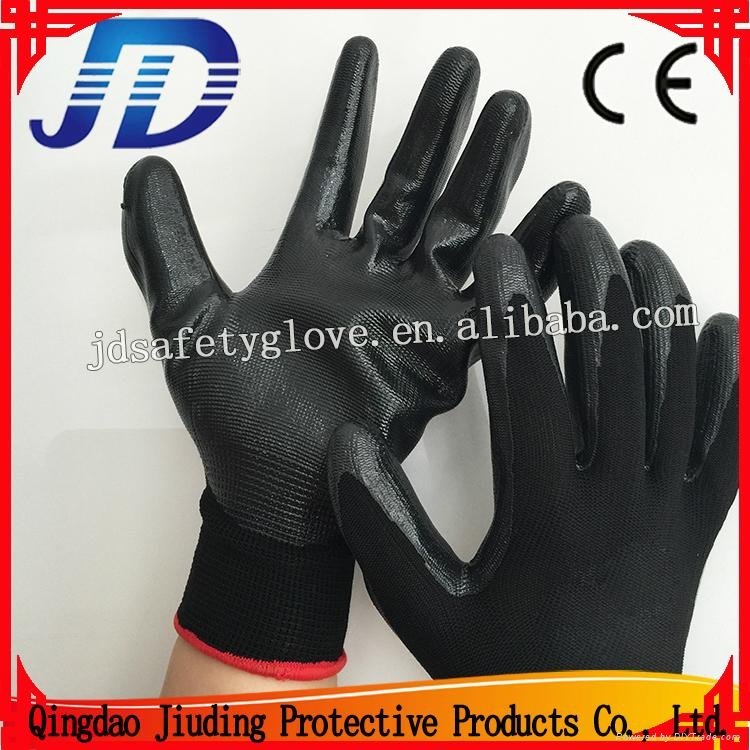 JD605 Nitrile Coated Nnylon Gloves  2
