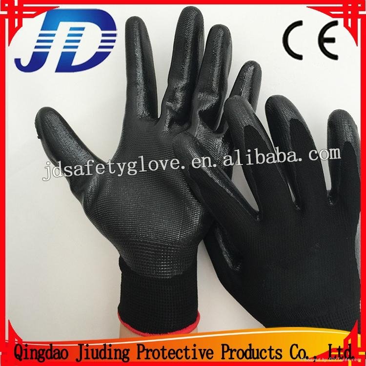 JD605 Nitrile Coated Nnylon Gloves  3