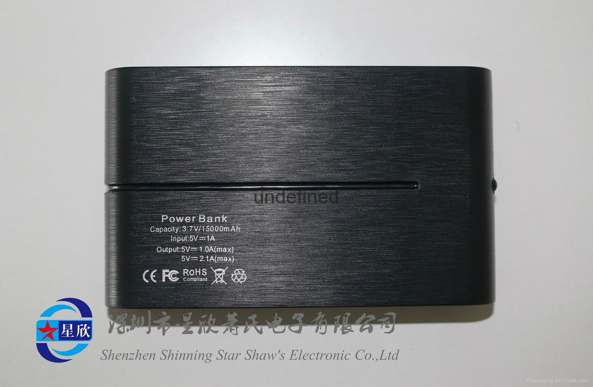 15000mAh Power bank/USB travel charger  2