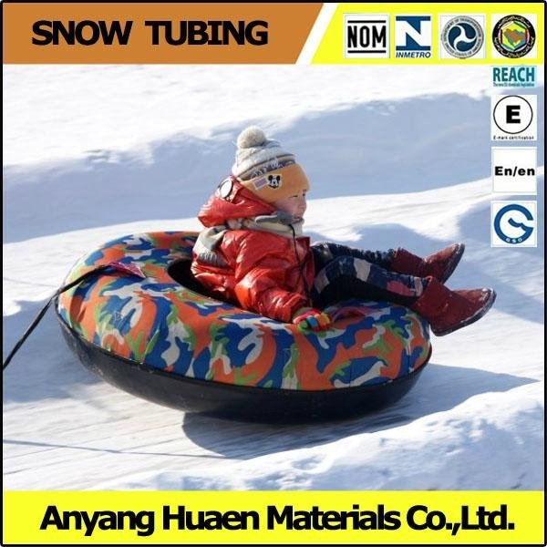 Single snow tubing