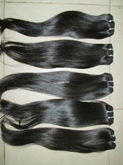 Machine Weft Hair Extensin 10"