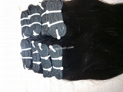 Machine Weft Hair Extensin 16"