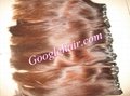 BROWN HAIR IN WEFT Top Quality  3