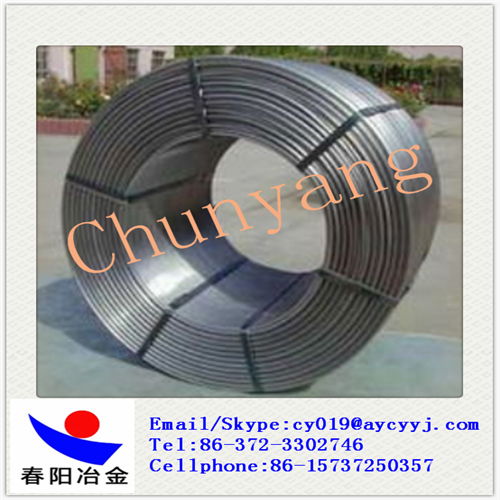 13mm alloy cored wire CaSi Wire CaFe SiAl 4