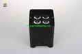 newest 4*18w rgbwa uv battery par can with wireless dmx +irc led stage par can  4