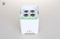 newest 4*18w rgbwa uv battery par can with wireless dmx +irc led stage par can  1