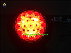 19*12w rgbw led moving zoom wash beam light with aura effect