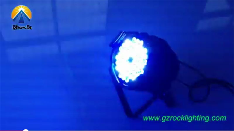 54*3w rgbw led par light indoor use  4