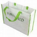 Customized Laminated Printing Non Woven Bag Wine Bottle Bag Direct Manufacturer 