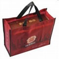 Customized Laminated Printing Non Woven Bag Wine Bottle Bag Direct Manufacturer  3