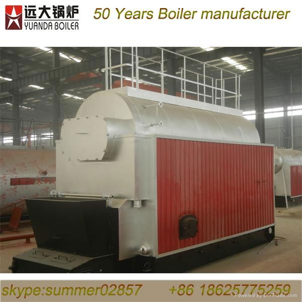 DZL chain grate stoker boiler 