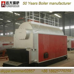 DZL chain grate stoker boiler 