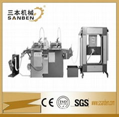 Rotary silk screen printing machine