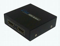 1X2 HDMI Splitter box 1 input 2 output Ports Full HD 1080p 3D support for PS3 Xb