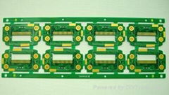 2 layers ENIG PCB for keystock of mobile phone