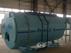 horizontal steam boiler