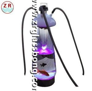 latest and Transparent Glass Shisha Hookah 3