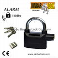 Security alarm Padlock KINBAR alarm lock