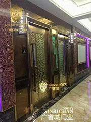 doors design  soundproof fire room door 