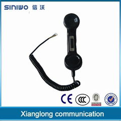 PTT PTM noise cancelling industrial handset