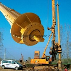 Friction kelly bar for deep drilling