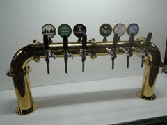 Arch Beer Cooler with 6 Taps