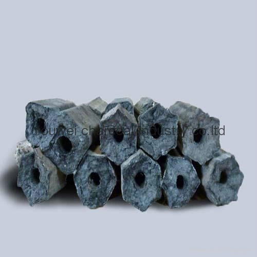 Hexagonal Sawdust Charcoal Briquette for BBQ T-HS-01