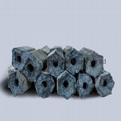 Hexagonal Sawdust Charcoal Briquette for BBQ T-HS-01