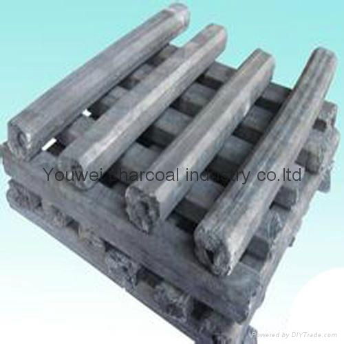 Hexagonal Shape Sawdust Briquette Charcoal For Barbeque