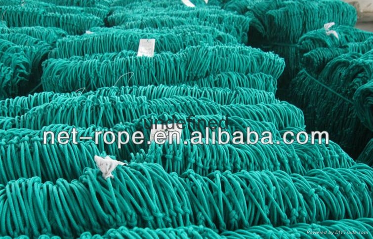 HDPE knotted net and HDPE Raschel net 4