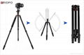 TRIOPO MT-2504X8.C+NB-1S tripod kit ,aluminium alloy tripod and SLR camera  trip 2